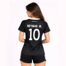Camisa Santos Mosaico Feminina Preta e Branca 10 Neymar Jr Camisa Santos Mosaico Feminina Preta e Branca 10 Neymar Jr