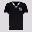 Camisa Santos Vintage Preta