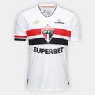 Camisa São Paulo 25/26 Home Torcedor New Balance Masculina Tamanho:GCor:Branco+VermelhoGênero:Masculino