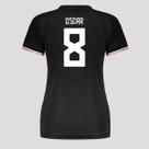 Camisa São Paulo Florian 8 Oscar Feminina Preta Camisa São Paulo Florian 8 Oscar Feminina Preta