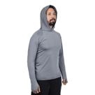 Camisa Segunda Pele Masculina Térmica Capuz Proteção Uv