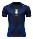 Camisa Selecão Brasil Azul Torcedor Oficial Promoção