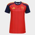 Camisa Seleção Espanha Home Torcedor 2026 s/n Adidas Feminina Camisa Seleção Espanha Home Torcedor 2026 s/n Adidas Feminina