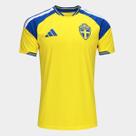 Camisa Seleção Suécia Home Torcedor 2026 s/n Adidas Masculina Camisa Seleção Suécia Home Torcedor 2026 s/n Adidas Masculina