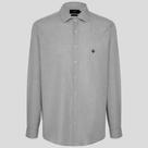 Camisa Slim Dudalina Micro Vichy Ve26 Preto Masculino