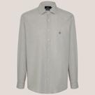 Camisa Slim Dudalina Micro Vichy Ve26 Verde Masculino