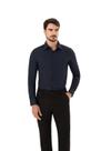 Camisa slim fit hangar 33 tecido maquinetado -