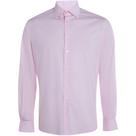 Camisa Slim Individual Stretch In24 Rosa Claro Masculino