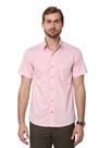 Camisa Social Amil Masculina Manga Curta Comfort 100% Algodão Com Bolso 1900