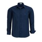 Camisa Social Amil Masculina Manga Longa Comfort Com Bolso 100% Algodão 1886 Camisa Social Amil Masculina Manga Longa Comfort Com Bolso 100% Algodão 1886
