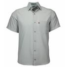Camisa Social Amil Masculina Microleve Clássica Manga Curta Não Amassa Uniformes Dia a Dia 440