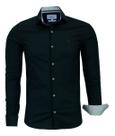 Camisa Social Amil Masculina Slim Algodão Com Elastano 1808