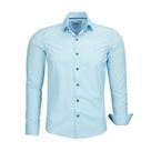 Camisa Social Amil Masculina Slim Manga Longa Passa Fácil Sem Bolso 1879