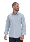 Camisa Social Classic Slim Easy Care Arrow - Azul Claro
