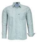 Camisa Social Com Bolso Manga Longa Lbl 100% Poliéster 3027 Camisa Social Com Bolso Manga Longa Lbl 100% Poliéster 3027