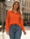 Camisa Social Feminina Blusa de Manga Longa Camisete Com Bolsos Frontais Camisa de Alfaiataria Linho Premium Casual Tshirt Camisa Social Feminina Blusa de Manga Longa Camisete Com Bolsos Frontais Camisa de Alfaiataria Linho Premium Casual Tshirt