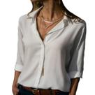 Camisa Social Feminina Lisa Manga Longa Uniforme Camisa Social Feminina Lisa Manga Longa Uniforme