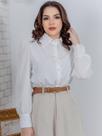 Camisa Social Feminina Manga Longa Elegante Moderna