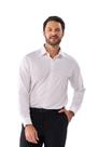 Camisa Social Fibra De Bambu Timeless Slim Arrow - Branco