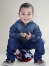 Camisa Social Jeans Manga Longa Infantil Para Menino 1 Ao 16