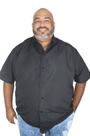 Camisa Social Manga Curta Extra Grande Plus Size Masculina HF - Tecido Suave e Resistente Camisa Social Manga Curta Extra Grande Plus Size Masculina HF - Tecido Suave e Resistente