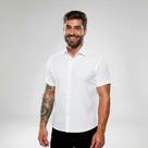 Camisa Social Manga curta Masculina Slim Fit