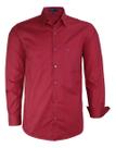 Camisa Social Manga Longa Amil Clássica Com Bolso Algodão 1719 Camisa Social Manga Longa Amil Clássica Com Bolso Algodão 1719