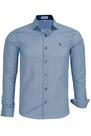 Camisa Social Manga Longa Amil Slim Fácil De Passar 1861