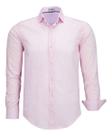 Camisa Social Manga Longa Comfort Amil Algodão Tecido Liso 1866