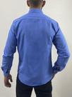 Camisa Social Manga Longa Slim Azul REF: 5020C