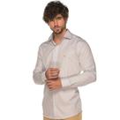 Camisa Social Manga Longa Slim Lisa Sofisticada Passa Fácil