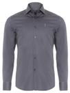 Camisa Social Masc. Slim Fit Premium Arrow - Grafite