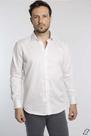 Camisa social masculina Algodão