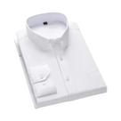 Camisa Social Masculina Branca Clássica Slim Fit plus Size 11XL 10XL 9XL Manga Longa