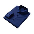 Camisa Social Masculina Branca De Manga Longa Em Fibra De Bambu Antirrugas Slim Fit Tamanhos S-7XL