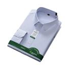 Camisa Social Masculina Branca Slim Fit Antirrugas De Manga Longa Para Escritório E Negócios 4XL 5XL