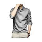 Camisa Social Masculina De Manga Longa, Não Amassa, Resistente a Rugas, Tamanhos S-5XL, Branca, Camisa Social Masculina De Manga Longa, Não Amassa, Resistente a Rugas, Tamanhos S-5XL, Branca,