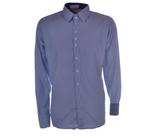 Camisa Social Masculina Manga Longa Slim Azul GG Camisa Social Masculina Manga Longa Slim Azul GG