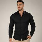 Camisa Social Masculina Manga Longa Spandex Slim