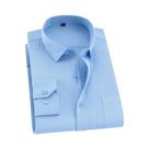 Camisa Social Masculina plus Size 8XL 7XL 6XL Manga Longa Branca Primavera Outono Para Escritório,