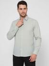 Camisa Social Masculina Premium Tipo Linho Oliva