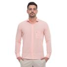 Camisa Social Masculina Slim Teodoro Manga Longa Elegante
