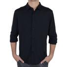 Camisa Social Masculina VLC ML Slim Fit Preta - CNVL