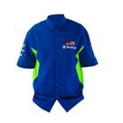 Camisa Social Motogp Algodão Oficial Genuine Parts Original Tamanho G