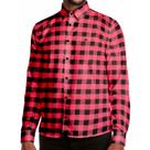 Camisa Social MX72 Fit Manga Longa Flanela Mista Masculino Adulto Cores Sortidas - Ref 24104