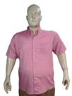Camisa Social Plus Size Manga curta 1952 com bolso