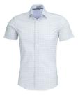 Camisa Social Quadriculada Slim Amil Elastano Passa Fácil 1911