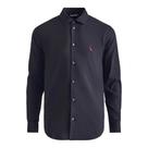 Camisa Social Reserva Enxuto Elastano Masculino Preta Camisa Social Reserva Enxuto Elastano Masculino Preta