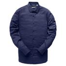 Camisa Social Reserva Soft Touch Enxuto Manga Longa Azul