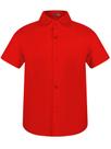 Camisa Social Slim de Menino Manga Curta Batizado Verão